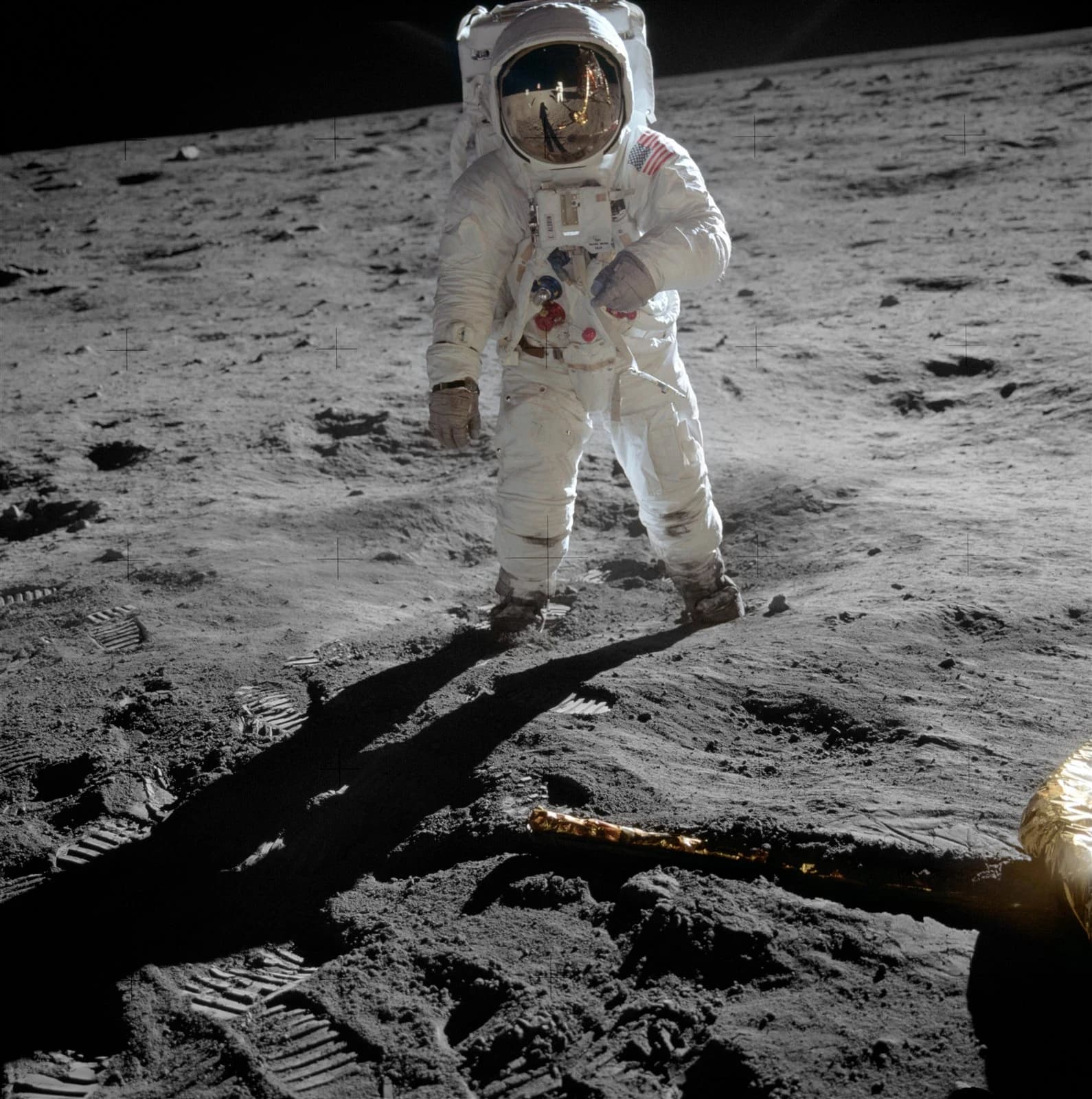 Buzz Aldrin on the Moon, Apollo 11