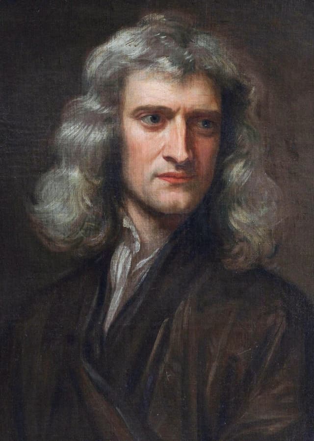 Portrait of Isaac Newton