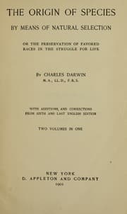 On the Origin of Species
