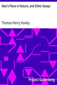 Man's Place in Nature and Other Essays